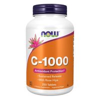 NOW Vitamin C-1000 Antioxidant Protection - 250tabs