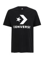 CONVERSE Majica  crna / bijela
