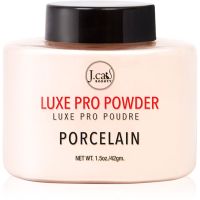 J.Cat Beauty Luxe Pro розсипчаста фіксувальна пудра з матуючим ефектом відтінок 103 Porcelain 42 гр