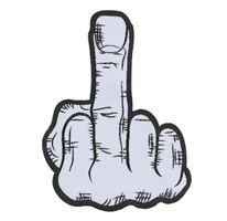 naszywka GENERIC - PIERDOLONY PALEC - RAZAMATAZ