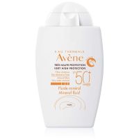 Avène Sun Mineral Fluid Tinted ochranný fluid bez chemických filtrov SPF 50+ 40 ml