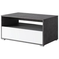 P & B KONFERENČNÝ STOLÍK, antracitová, biela, kompozitné drevo, 90/45/55 cm