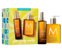 Darčeková sada ľahkej olejovej starostlivosti Moroccanoil Treatment Mist Light Hair  a  Hand Heroes + mydlo Moroccanoil zadarmo + darček zadarmo