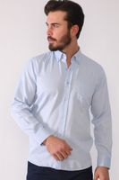 G676 DEWBERRY MEN'S SHIRT-BLUE