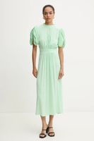 Rotate Šaty Rotate Midi Puff Sleeve Dress