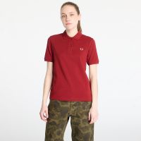 T-shirt FRED PERRY The Shirt Burnt Red / Putty Pink 34
