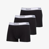 Bokserki Queens Mens Boxers 3-Pack Black XL