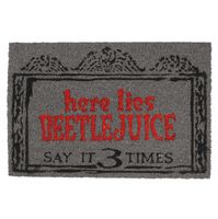BEETLEJUICE Fußmatte - HERE LIES BEETLEJUICE