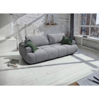 Livetastic ROZKLADACIA POHOVKA, plast, textil, kompozitné drevo, sivá