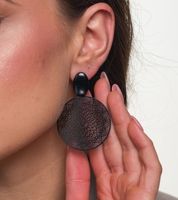 kolczyki JEWELRY & WATCHES - Black Boho Hoops