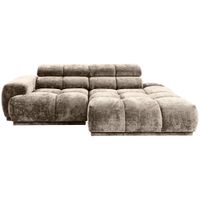 MID.YOU ROHOVÁ SEDAČKA, textil, taupe