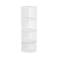 Boxxx ROHOVÝ REGÁL, biela, 30/129,5/30 cm