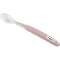 BabyOno Be Active Soft Spoon κουταλάκι Pink 6 m+ 1 τμχ