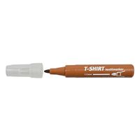 Popisovač na textil 1-3mm Marker PB25 hnedý ICO