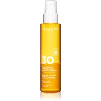 Clarins Sun Care Glowing Oil száraz olaj hajra és a testre SPF 30 150 ml