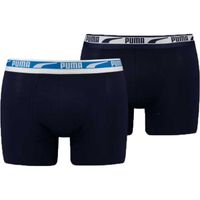 Puma MEN MULTI LOGO BOXER 2P Мъжки боксерки, микс, размер