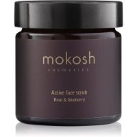 Mokosh Rose & Blueberry vlažilni piling za obraz 60 ml