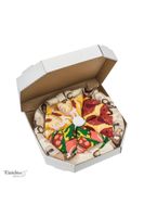 ZOOKSY/RAINBOW SOCKS Rainbow Socks Pizza 4 Pár Hawaii Pepperoni Olasz