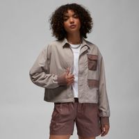 Jordan Paris Saint-Germain Wmns Woven Jacket - Dámske - Bunda Jordan - Hnedé - DN3476-218 - Veľkosť: XS