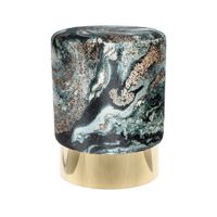 TABURETKA, drevo, kov, 35/46/35 cm