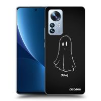 Silikónový čierny obal pre Xiaomi 12 Pro - Ghost 2