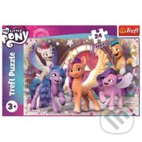 My Little Pony Radostní poníci MAXI - puzzle z kategorie Maxi dílky