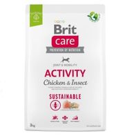 Expirácia 30.4. 2026: Brit Care Dog Sustainable Activity Chicken &amp; Insect 3 kg
