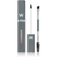 WONDERSKIN Wonder Blading Dream Brow dolgoobstojni gel za obrvi odtenek Black 3 ml