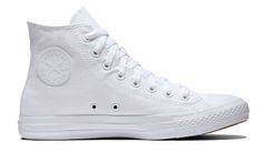 Converse Chuck Taylor All Star White Monochrome Hi Unisex - Tenisky Converse - Bílá - 1U646-4.5UK - Size: 4.5