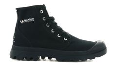 Palladium Pampa High Organic II - Unisex - Tenisky Palladium - Čierne - 77100-008-M - Veľkosť: 36