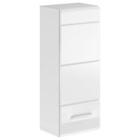 MID.YOU ZÁVESNÁ SKRINKA, biela s vysokým leskom, biela, 30/77/23 cm