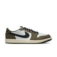Air Jordan 1 Retro Low "Medium Olive" - Pánske - Tenisky Jordan - Hnedé - HQ6998-200 - Veľkosť: 37.5