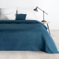 Eurofirany Unisex's Bedspread 404730 Navy Blue