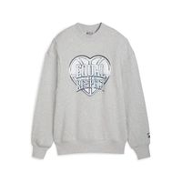 Puma Cherry On Top Graphic Crewneck Light Grey - Dámske - Mikina Puma - Zelené - 682293-01 - Veľkosť: M