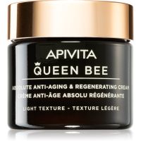 Apivita Queen Bee Cream Light leichte Regenerationscreme gegen Hautalterung 50 ml