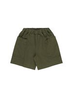 Stretch Cotton Poplin Shorts