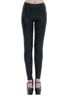 Damen Leggings DEVIL FASHION - Pentagram XS