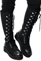 Keilschuhe Frauen - Despair Combat - KILLSTAR - KSRA002053 36