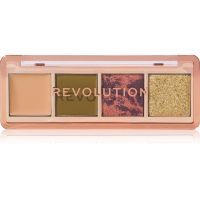 Makeup Revolution Icon Edit Lidschattenpalette Farbton The Eternal Green Palette 2.8 g