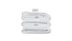 Jason Markk Premium Microfiber Towel 3 Pack Unisex - Údržba obuvi Jason Markk - Biela - JM210210-1201-One-size - Size: One size