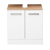 Xora SKRINKA POD UMÝVADLO, biela, dub artisan, 55/56/33 cm