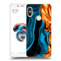 Silikónový prehľadný obal pre Xiaomi Redmi Note 5 Global - Gold blue