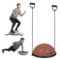 Balanční podložka inSPORTline Dome UNI mocha mousse