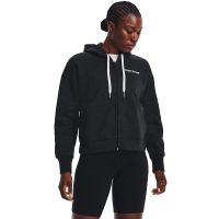 Bluza Under Armour Essential Script Fz Black XS