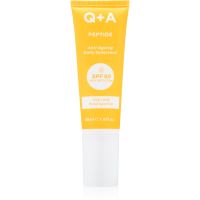 Q+A Peptide schützende Gesichtscreme SPF 50 50 ml