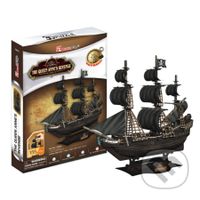 Pirátska loď - The Queen Anne's Revenge - puzzle z kategorie 3D puzzle