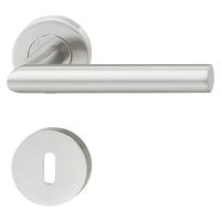 Klika ke dveřím Häfele / 38 - 42 mm / tvar L / nerezová ocel