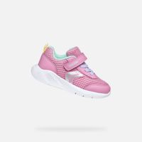 Pink Girls Sneakers Geox Sprintye - Girls