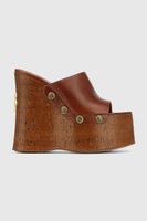 Naked Wolfe papuci din piele Tulip