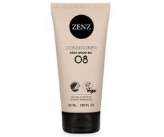 Hydratačný kondicionér pre suché vlasy a kučeravé vlasy Zenz Deep Wood No. 08 - 50 ml + darček zadarmo